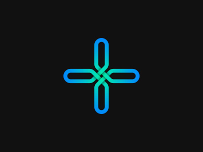 Sambhuya blue continuity continuous design gradient graphic design icon illustration illustrator india indian infinity line logo minimal minimalism nikxith overlap vector