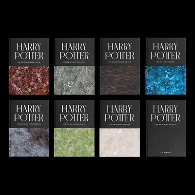 Harry Potter Adult Covers book book cover branding cover graphic design hardcover harry potter stones