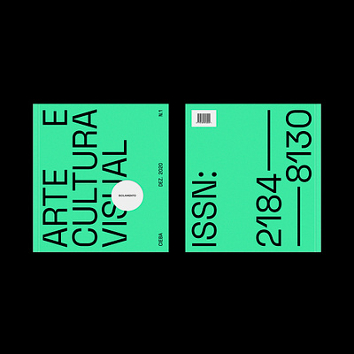 Arte e Cultura Visual #1 art branding cover culture graphic design isolation issue magazine pandemic visual culture