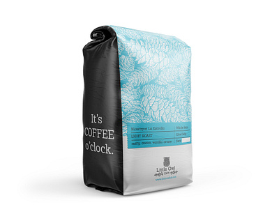 Coffee Packaging Design art coffee coffee beans design forest illustration packaging packaging design pattern design pine cones