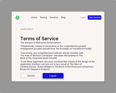 Terms of service app branding design icon illustration logo typography ui ux vector