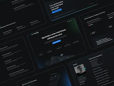 Figmentor Plus - Curso de UI/Web Design course course online illustration interface landing page course ui ui course uiux web website
