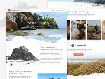 El Mar Estates Website design galactic ideas responsively designed website uidesign uxdesign web webdesign wordpress