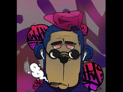 Monkey style art branding design graffity graphic design hiphop illustration monkey style ui vector