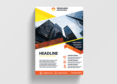 Modern Brochure Design brochure design business brochure business cover corporate flyer graphic design modern