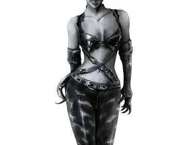 Halle Berry (Catwoman 2004) art batman catwoman comics dc comics design draw graphite halloween illustration pencil procreate vector