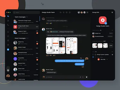Messenger Dashboard Animation animation dashboard dashboardanimation message messenger minimalist uidesign user interface userinterface webanimation