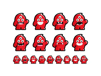 #ШНТ monster 2d art avatar branding cartoon character concept create cute design draw emoji face game art illustration monster sketch smile user vector