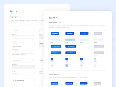 Digital Marketing Platform - Design System fragment button components dashboard design design system digital influencer input marketing platform ui