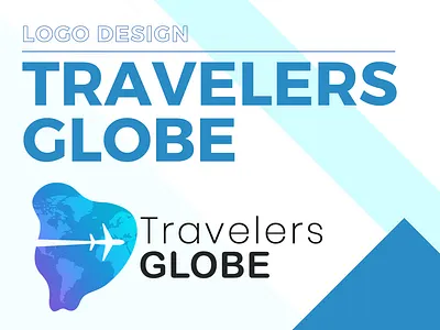 Travelers Globe | Logo Design | Faraz Hassan Khan branding design designer faraz hassan khan fhk graphic design illustration logo logofolio minimal portfolio typography ui ux vector