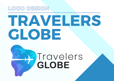 Travelers Globe | Logo Design | Faraz Hassan Khan branding design designer faraz hassan khan fhk graphic design illustration logo logofolio minimal portfolio typography ui ux vector