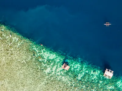 The Reef aerial drone photography