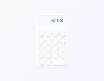 DailyUI 004: Calculator design ui ux