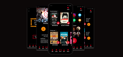 Sharing an indie Theatre app app branding design typography ui ux xd