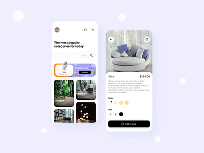 Home Improvement online shop - Mobile app app design clean e commerce e commerce app e commerce mobile app e commerce shop light theme mobile app mobile design mobile ui product design ui