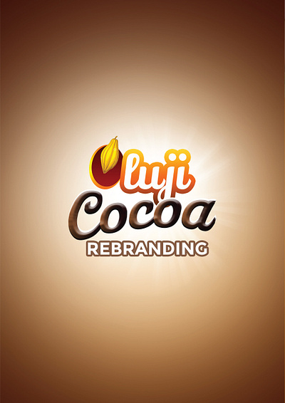 Oluji Cocoa Rebranding branding logo product design