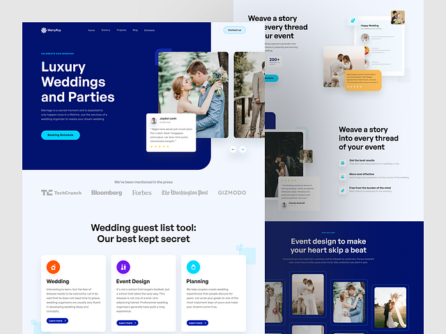 Browse thousands of Wedding images for design inspiration | Dribbble