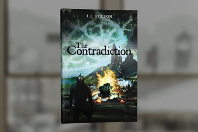 The Contradiction by J.J. Polson book book cover book cover design cover design graphic design professional professional book cover design