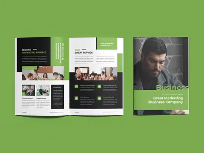 BUSINESS BROCHURE adobe illustrator adobe photoshop annual bifold branding brochure business catalog catalouge company corporate creative design graphic magazine modern print professional profile report