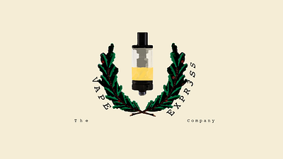 VAPE EXPR3SS v1 branding design graphic graphic design graphicdesign illustration logo