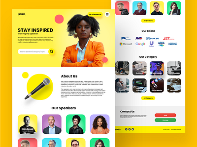 Web Design Concept amazon billie joe amstrong business design elon musk entereprenuer graphic design green day jeff bezos leader leadership management mobile spacex speakers technology tesla ui ux web design