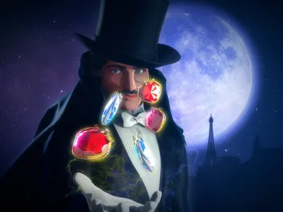 Lupin / Rose&Iris #2_Artwork 3d animation artwork c4d cartoon cinema4d design france game graphic illustration iris jewelry korea lupin motion motion design motion graphics rose slot