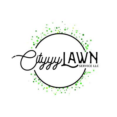 Cityyy lawn service logo design branding design graphic design illustration logo typography vector