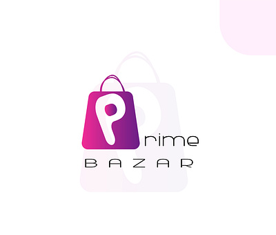 Prime Bazar logo branding design graphic design illustration logo vector