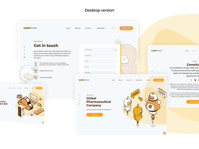 CoreShare - desktop animation branding coreshare design desktop develop figma graphic design illustration logo motion graphics site ui ui design uiux design ux ux design vector website