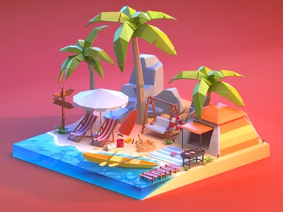 Holiday 3d 3d art 3dmax design holiday