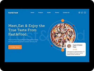 Food Booking webpage amazing design app design cart page delivery design food booking illustration mobile ui online booking online shopping shop shopping ui ui ux ui design webpages website