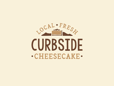 Bakery logo and food truck design bakery branding cheesecake drawing graphic design illustration logo vintage