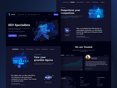 SEO Landing Page application webdesign design digital digital marketing figma figmadesign graphic design illustration landing landing page marketing search seo ui ui design ux web website