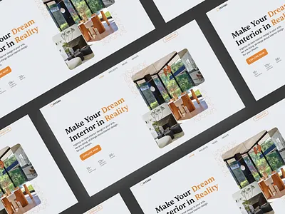 Interior Agency's Landing page agency agent branding color company design interior interior website saas typography ui ui design web design website design websites