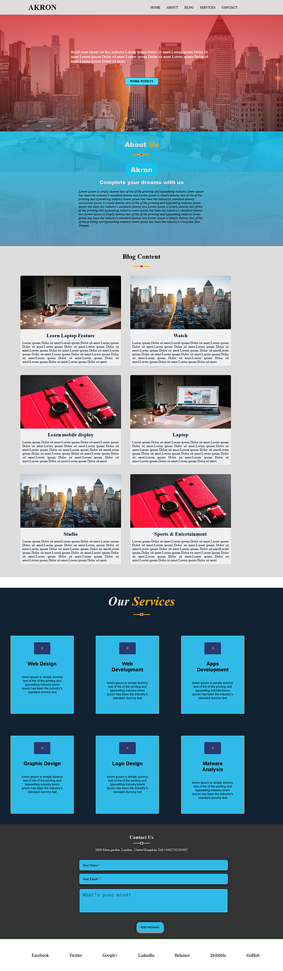 Blogging Site ahmedrahat back end development branding css design designers developer dribbble envato theme fiverr front end development illustration laraqvel logo php rahatahmed theme developer ui website wp theme