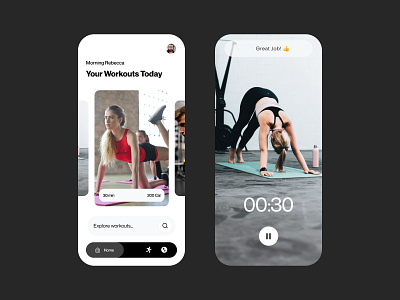 Workout App - Concept