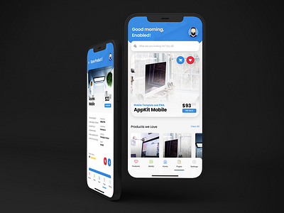 Azures for Ecommerce - Mobile Shopping App Template & PWA app app template bootstrap 5 commerce commerce app css design ecommerce html javascript mobile online shop online store product design product page design shop store ui user interface design ux