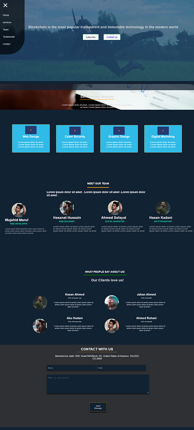 Portfolio Site 3d ahmedrahat animation branding chrome css css3 design google web designer graphic design html html5 illustration logo motion graphics php portfolio ui website