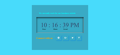 UX-UI CountDown Template 3d animation client cms count countdown css down express graphic design illustration javascript ml mls php react server site maintainace ui ux