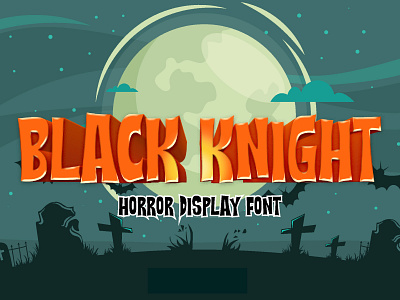 BLACK KNIGHT – Mystery Gaming and Movie Font youtube font