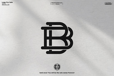 BB Monogram Logo bb bb logo bb monogram bb monogram logo branding logo logo for sale monogram monogram logo