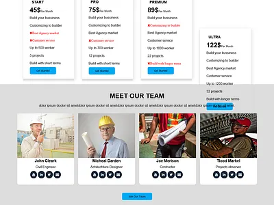 Construction Website Development ahmedrahat angular animation article writting branding building cms construction css design fiverr graphic design illustration laravel logo motion graphics php reactjs real estate ui