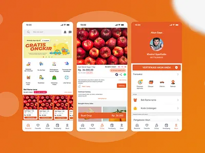 Group Buying design graphic design minimal mobile ui ui design uiux ux