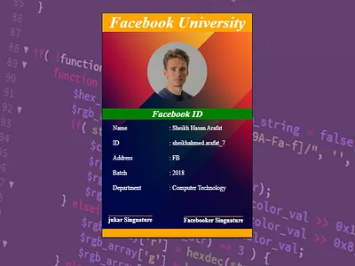 Profile Card 3d animation card cms design desingerrockstar graphic design id landingpage php profile profile card rahatahmed template theme ui university ux website wordpress