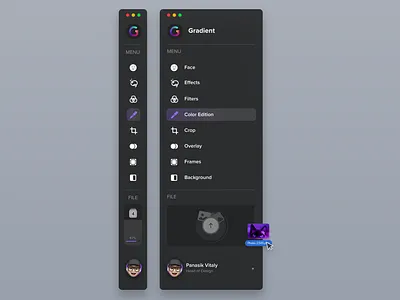 Gradient Desktop 2021 application appstore desktop desktop application editor gradient mac os mobile mobile photo photo photo editor photoshop selfie