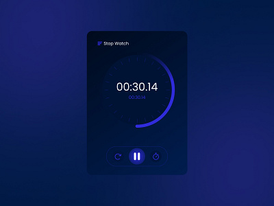 Daily UI Challenge - 014 - Countdown Timer challenge cointdown dailyui design glassmorphism graphic design nft stopwatch timer ui uidesign uiux uxdesign