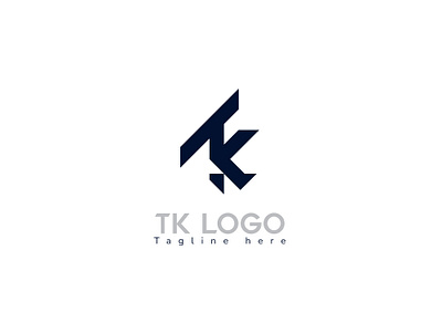 Letter T+K Logo Concept animation branding design graphic design illustration letter nk logo concept logo logodesign modern modern logo design motion graphics simple vector