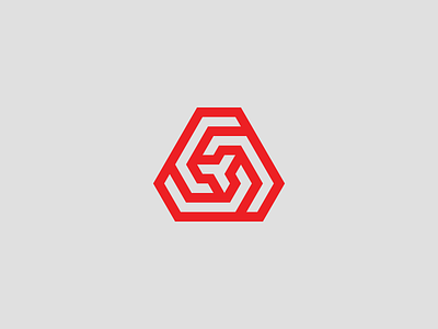 Spiral Logo ambient artist bespoke branding clean custom electronic fun illustration logo music original professional red simple spin spiral unique vector