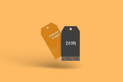 Tags - ZIFFAY Brand Identity apparel brand design branding design flat graphic design identity branding logo logo design minimal