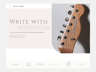 Andrea Stolpe design logo ui ux web website